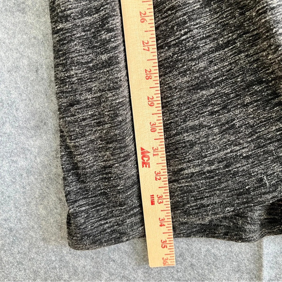 IRO Plush Dress Mixed Grey Mini T Shirt Dress Size Extra Small - Picture 7 of 8